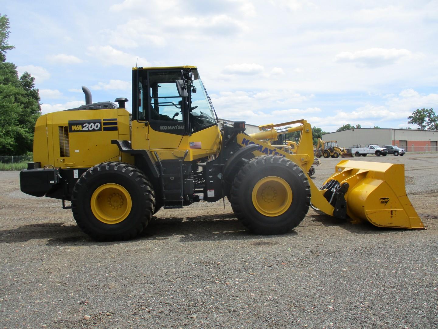 2021 Komatsu WA200-8 Rubber Tire Wheel Loader