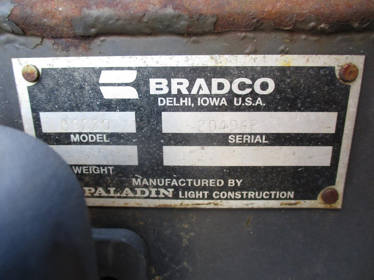 Bradco 625 Trencher