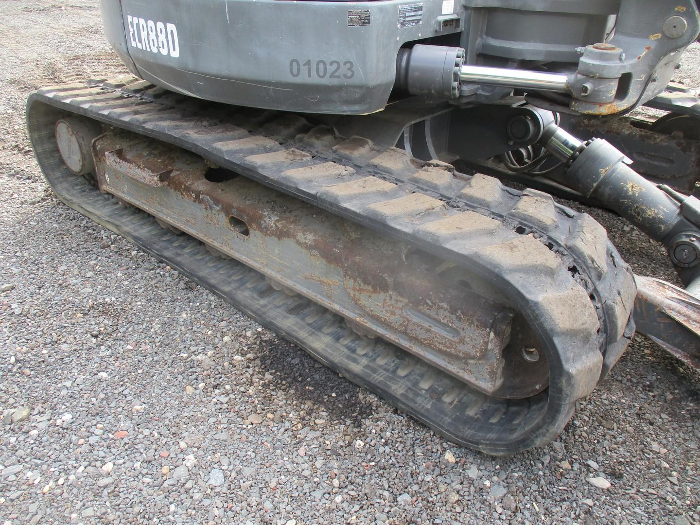 2014 Volvo ECR88D Hydraulic Excavator