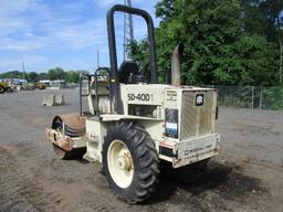 1995 Ingersoll Rand SD-40D Smooth Drum Roller