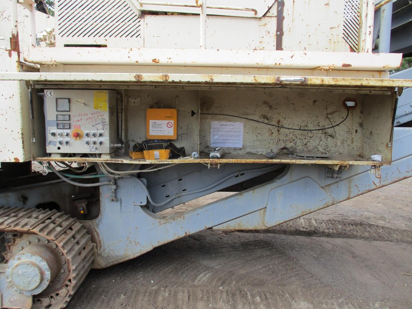 1999 Nordberg Lokotrack 105 Jaw Crusher