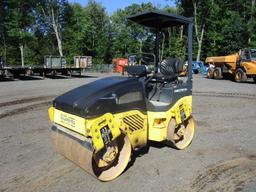 2011 Bomag BW120AD-4 Double Drum Vibratory Roller