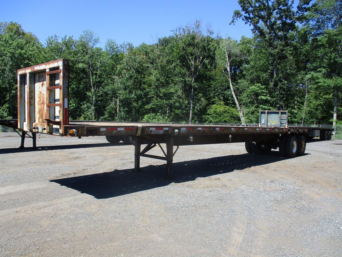 1986 Great Dane 45' Hi Flat T/A Trailer