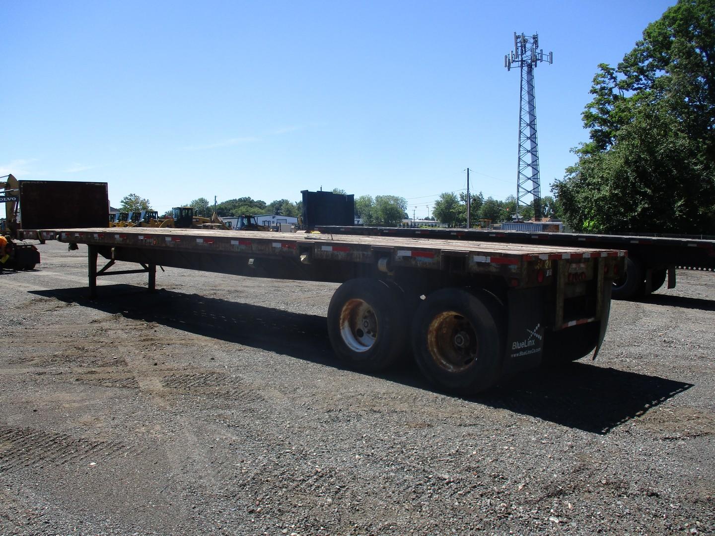 1986 Great Dane 45' Hi Flat T/A Trailer