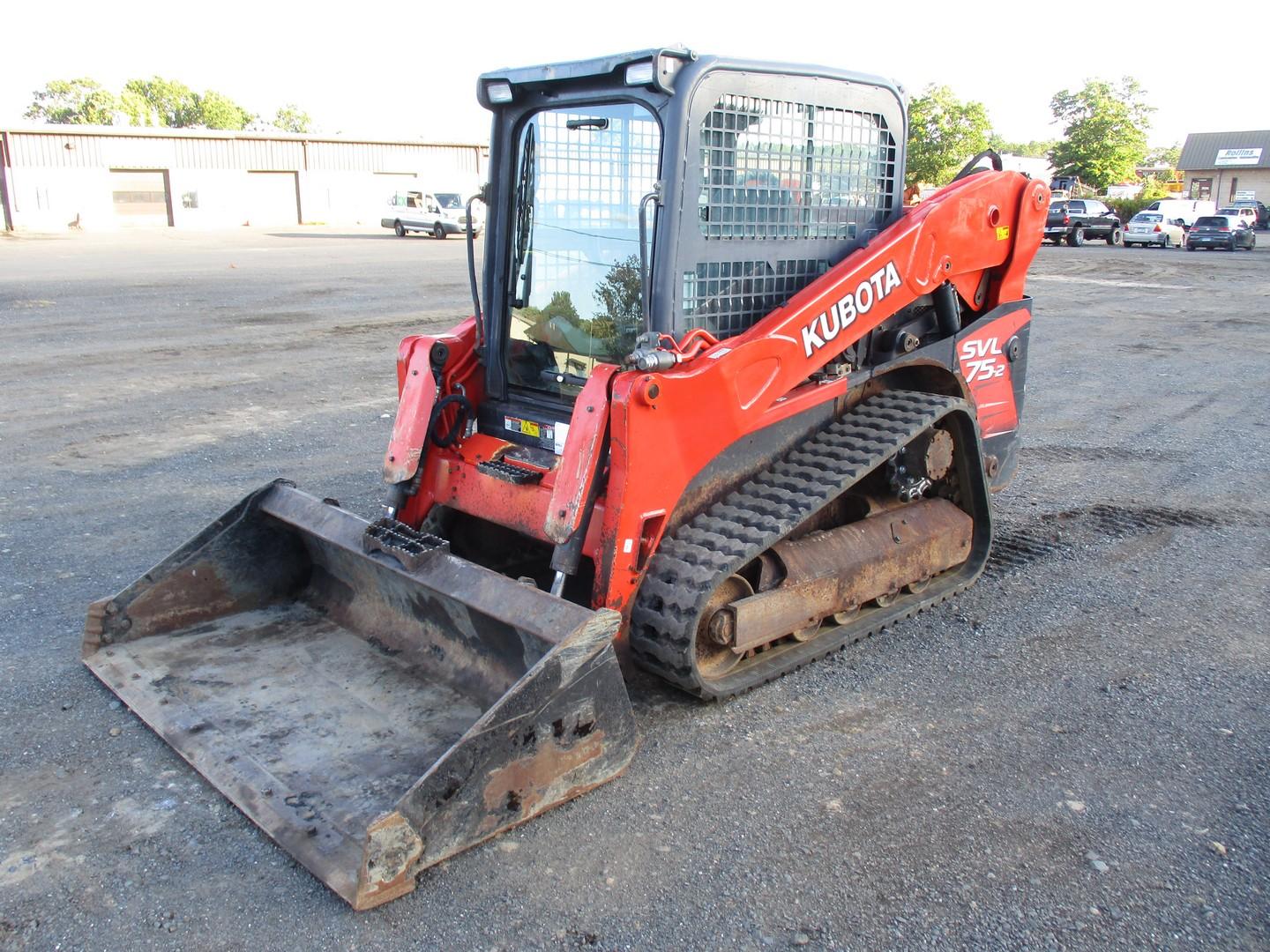 2014 Kubota SVL75-2 Track Skid Steer