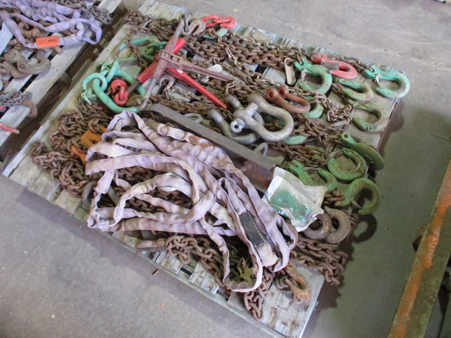 Assorted Chains and Lifting Slings