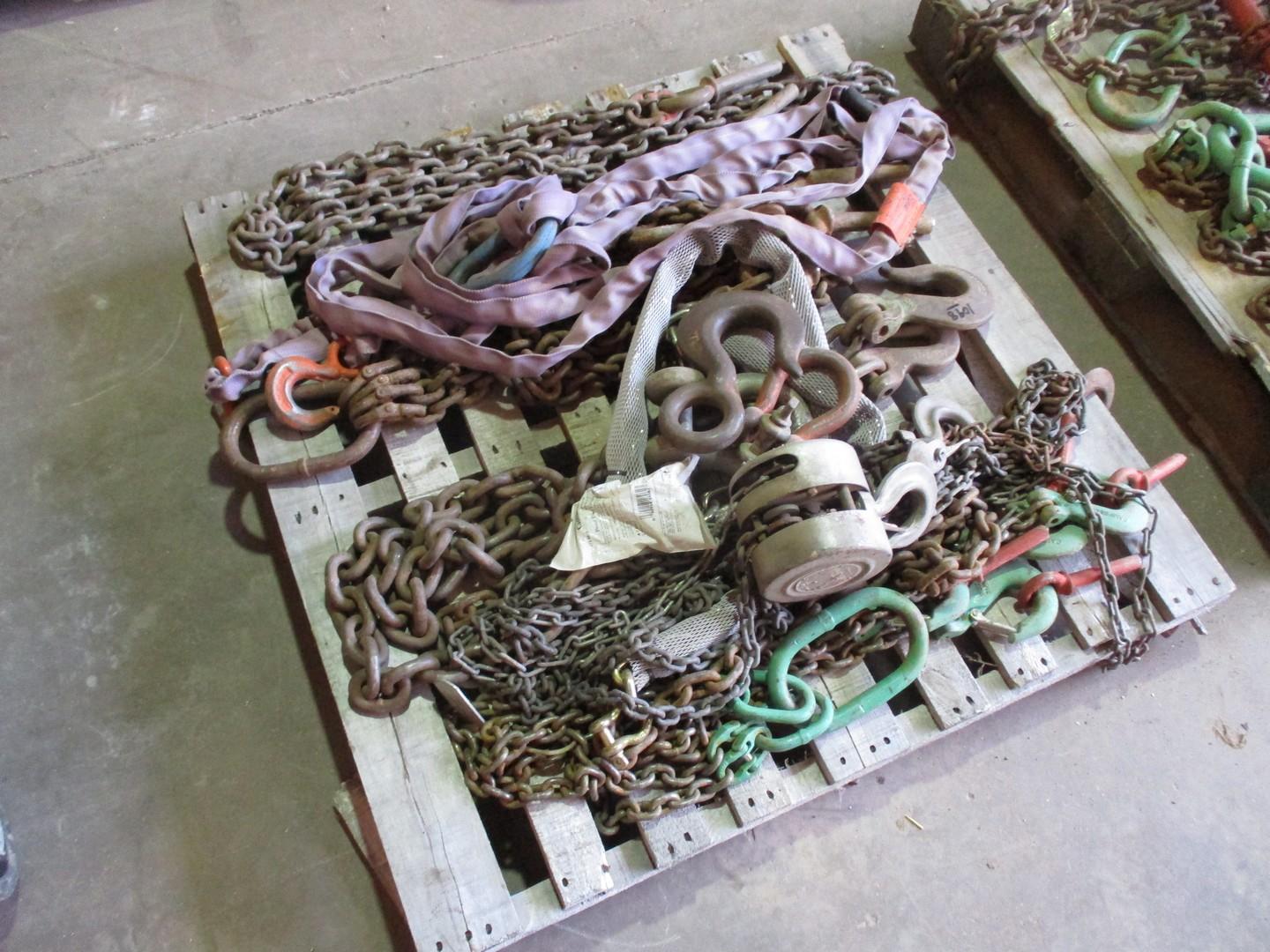 Assorted Chains and Lifting Slings