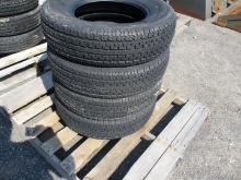 (4) Loadmaxx ST205/75R15 Trailer Tires