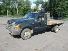 2000 Ford F-350 XL S/A Flatbed Truck
