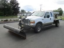 2000 Ford F-350 Lariat Flatbed Truck