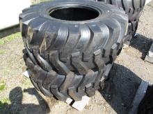 (2) Forerunner 21L-24 Backhoe Tires