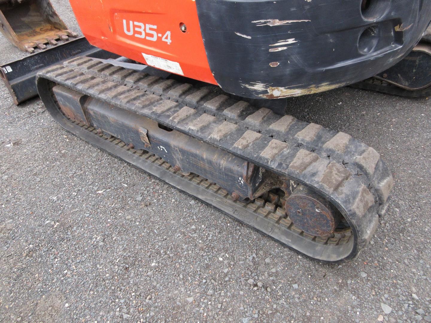 2016 Kubota U35-4 Mini Excavator