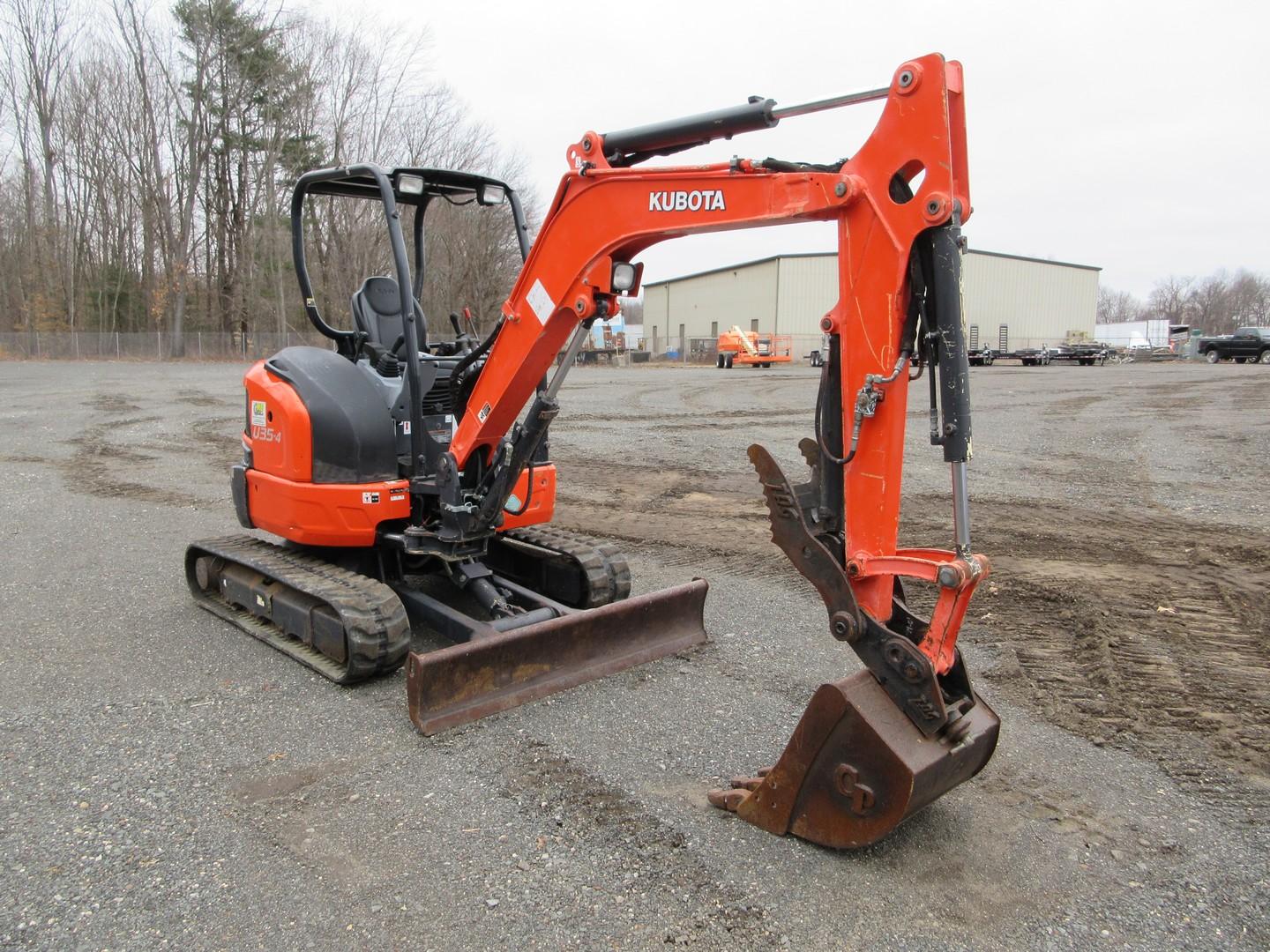 2016 Kubota U35-4 Mini Excavator