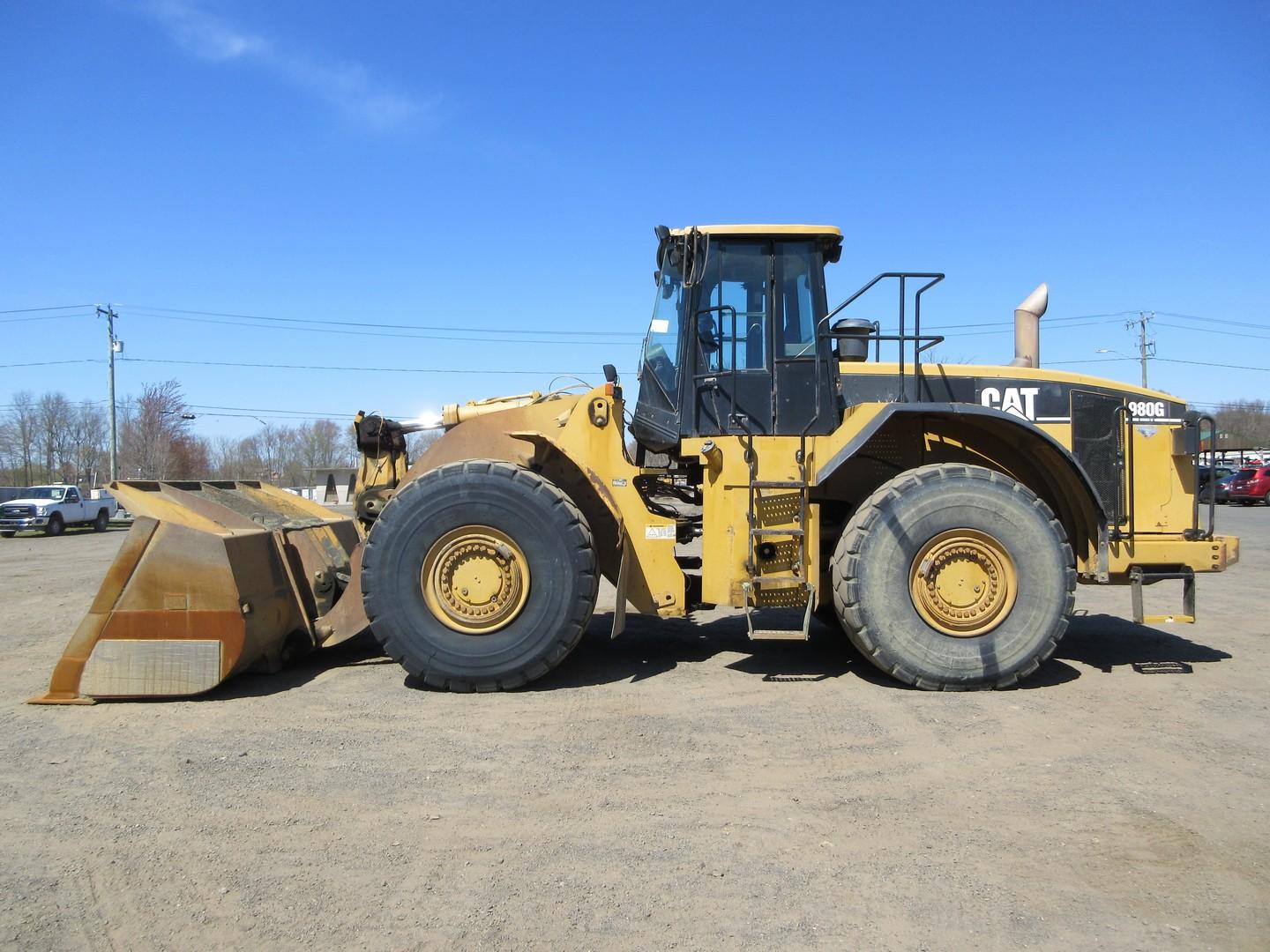 2003 Caterpillar 980G Rubber Tire Wheel Loader