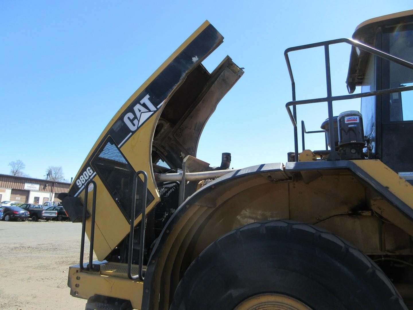 2003 Caterpillar 980G Rubber Tire Wheel Loader