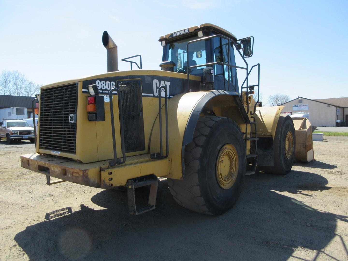 2003 Caterpillar 980G Rubber Tire Wheel Loader