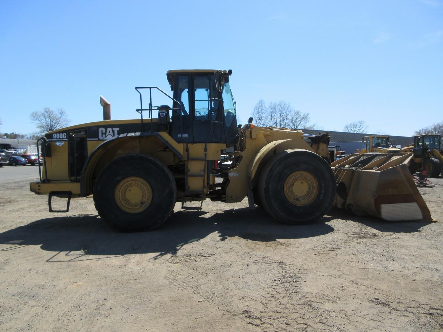 2003 Caterpillar 980G Rubber Tire Wheel Loader