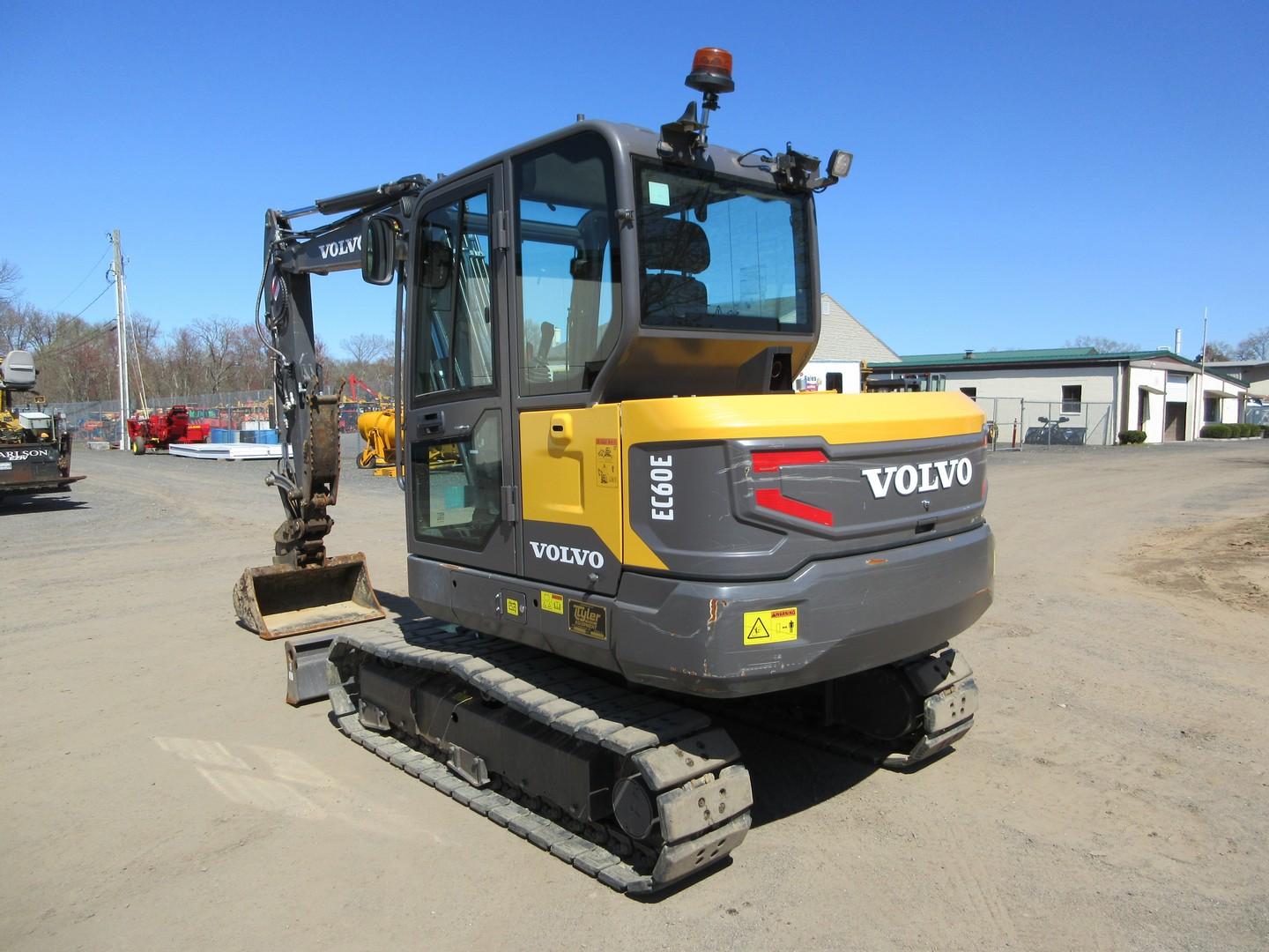 2022 Volvo EC60E Mini Excavator