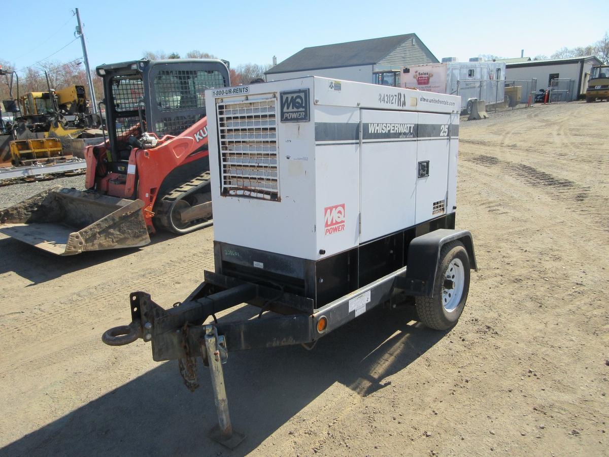 MQ Whisperwatt DCA25US12 Tow Behind Generator