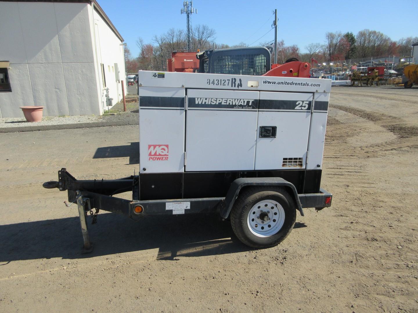 MQ Whisperwatt DCA25US12 Tow Behind Generator