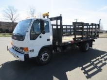 2005 GMC W5500 S/A Flatbed Truck