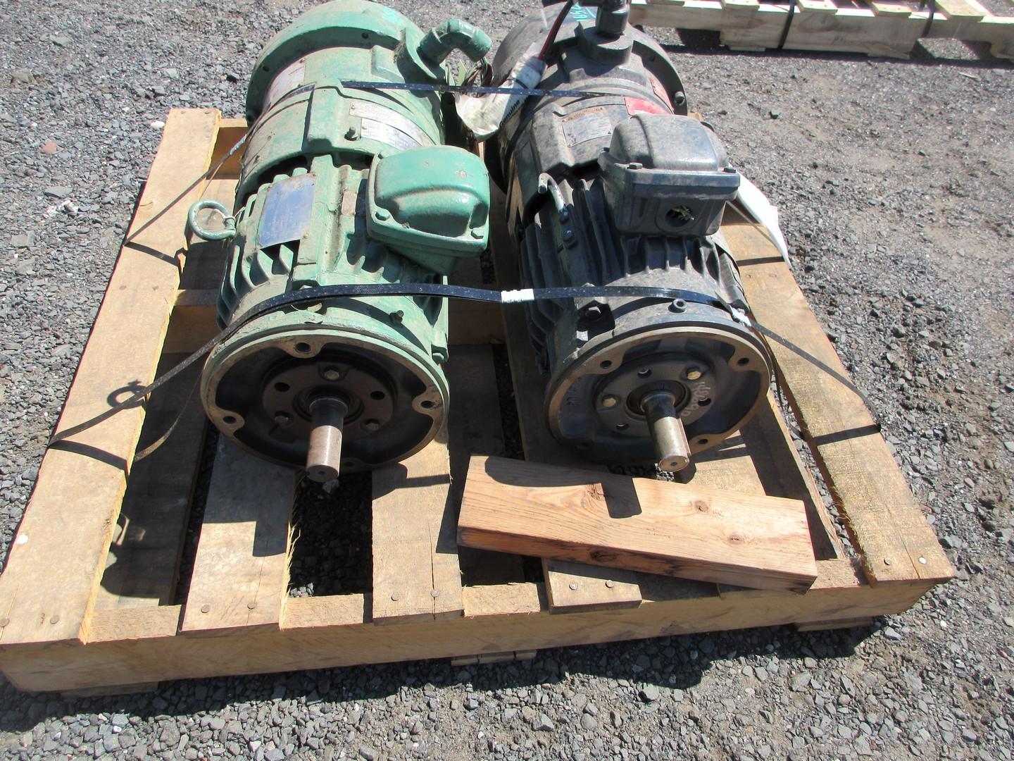 (2) 3 HP Electric Motors