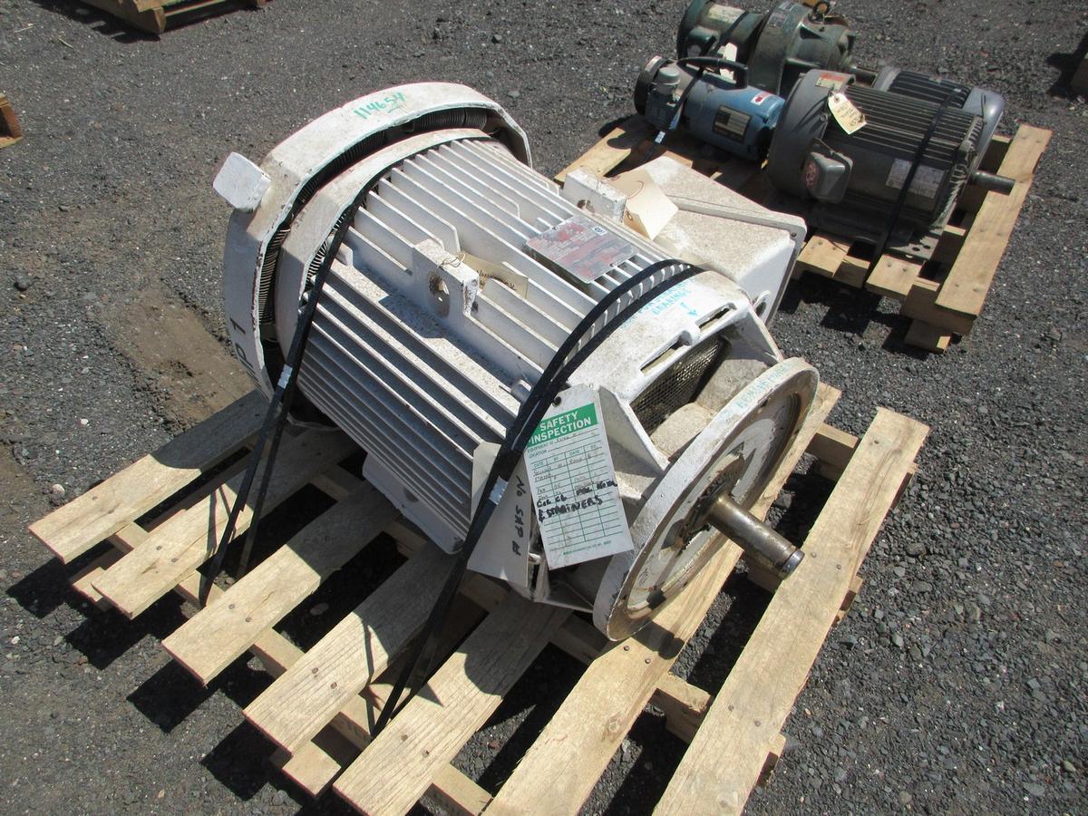 GE 100 HP Electric Motor