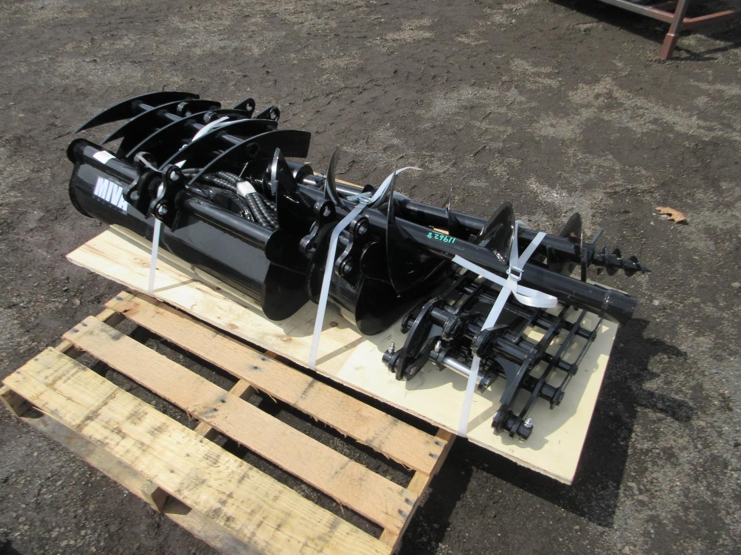 Quantity of Miva Mini Excavator Attachments