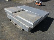 (2) Aluminum Truck Boxes