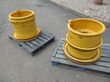 (2) Volvo Wheel Loader Rims