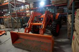 Kubota M135X DIESEL TRACTOR, 4X4, HYDRO