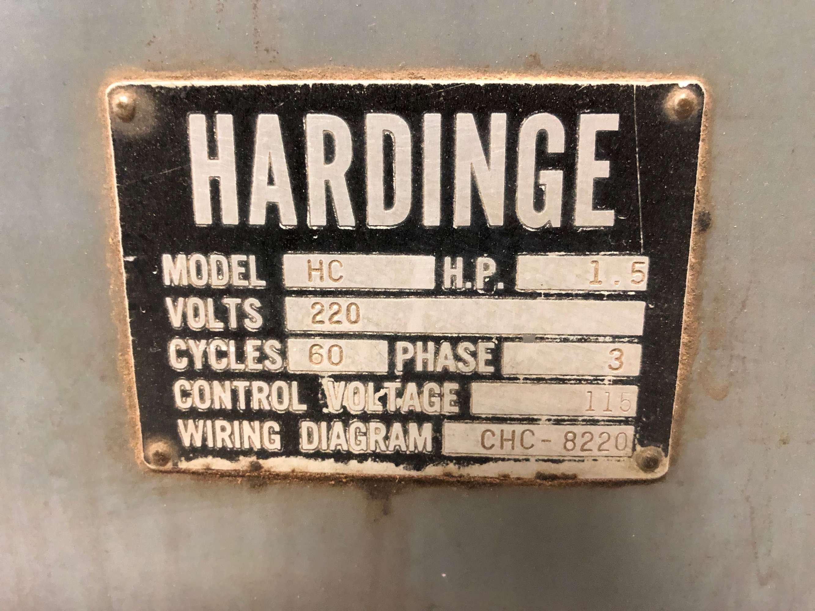 HARDINGE Model HC 1