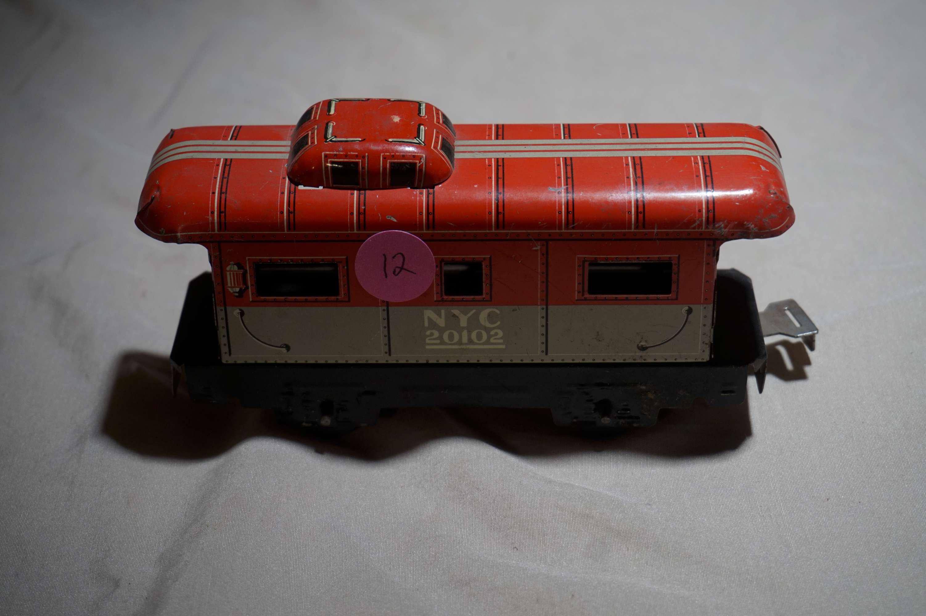 Marx NYC 20102 O Scale Caboose