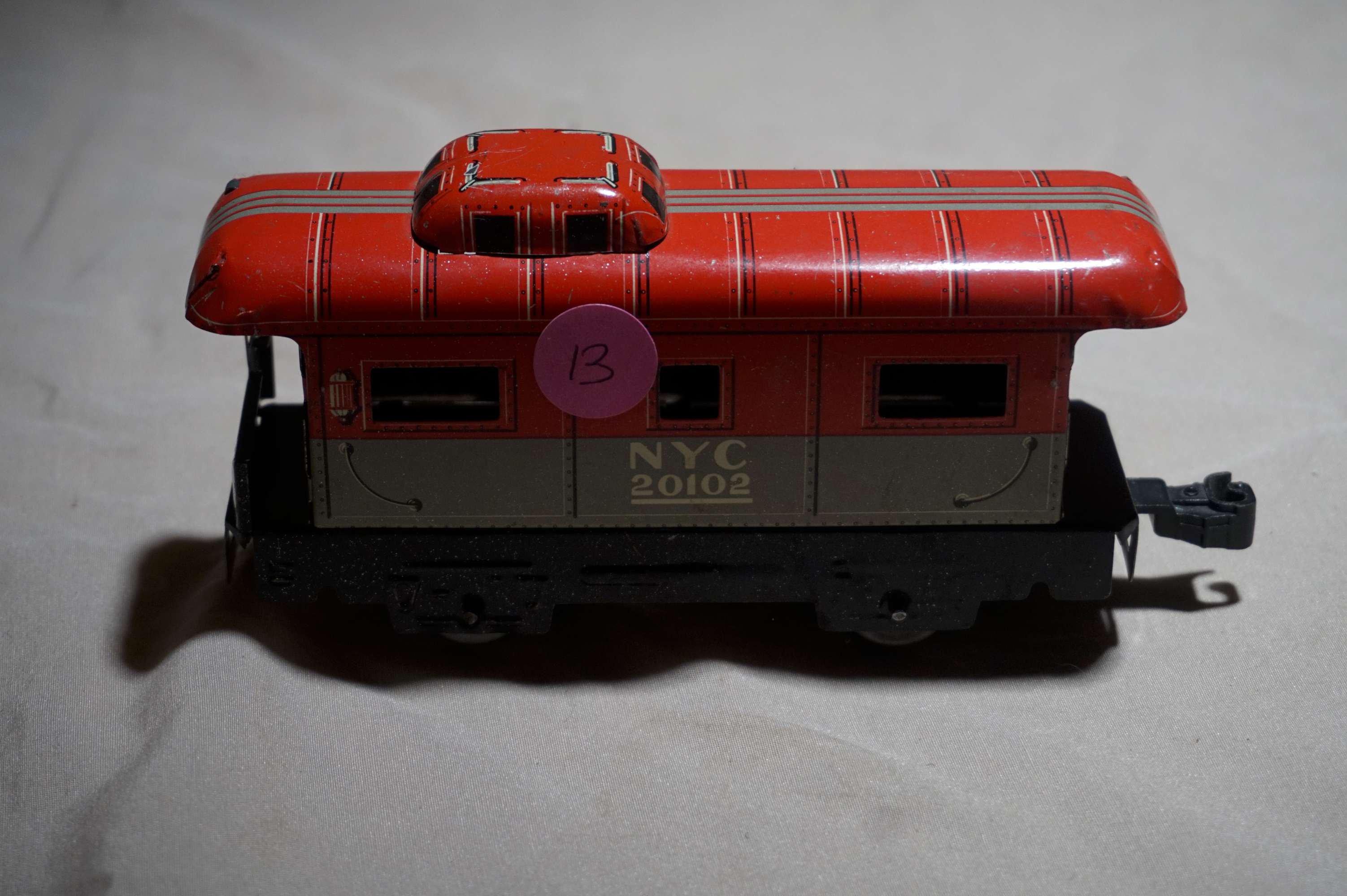 Marx NYC 20102 O Scale Caboose