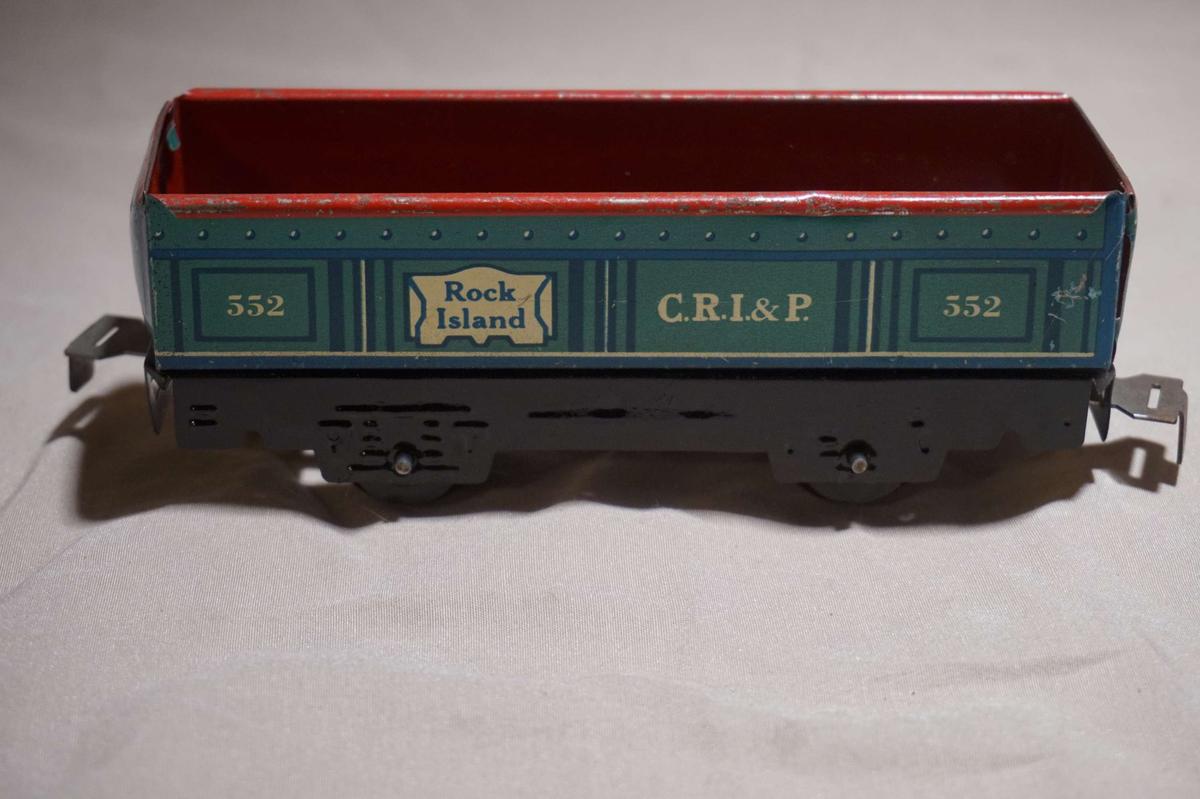 Marx Rock Island CRI&P Open Car 552 O Scale