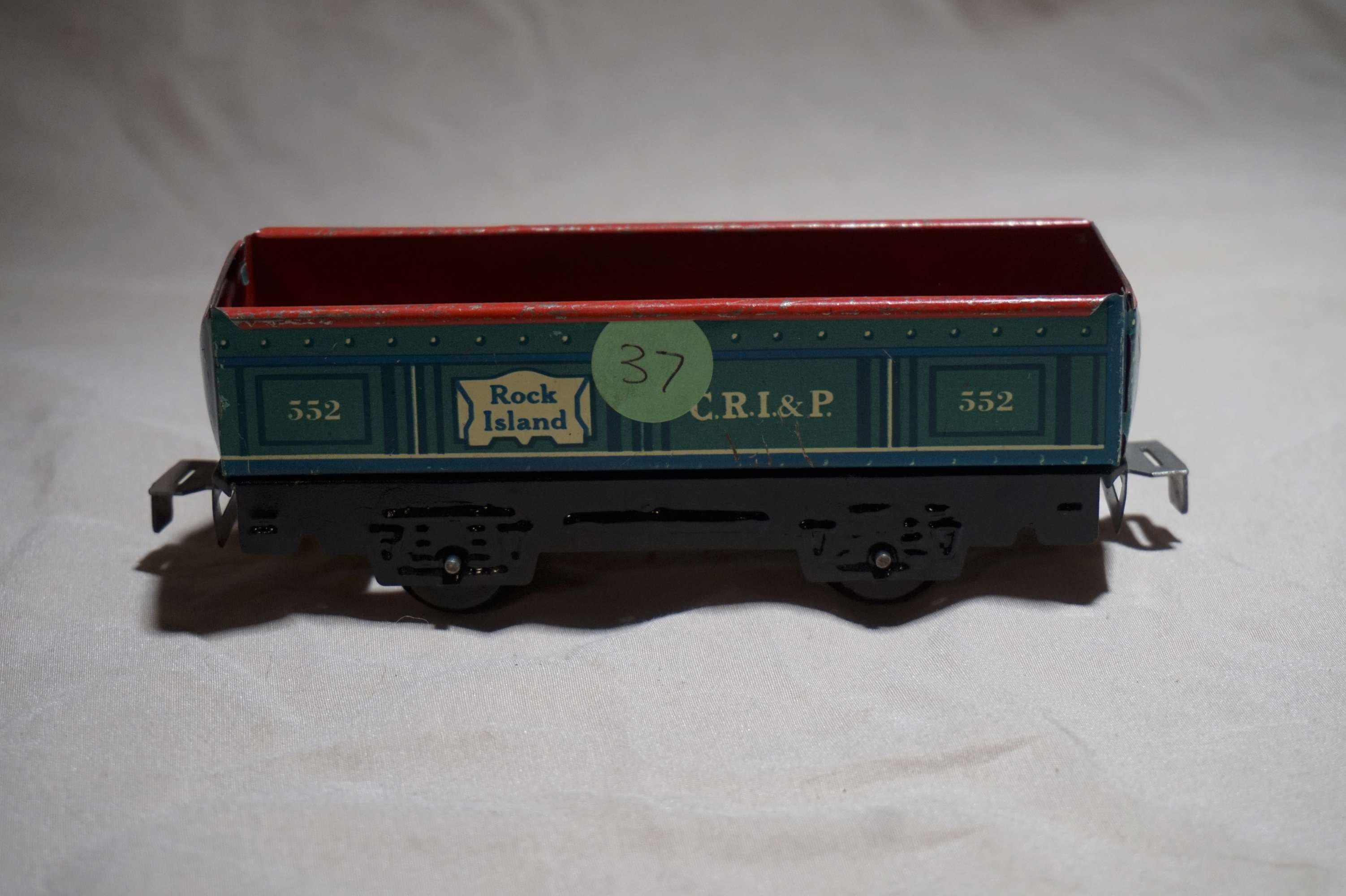 Marx Rock Island CRI&P Open Car 552 O Scale