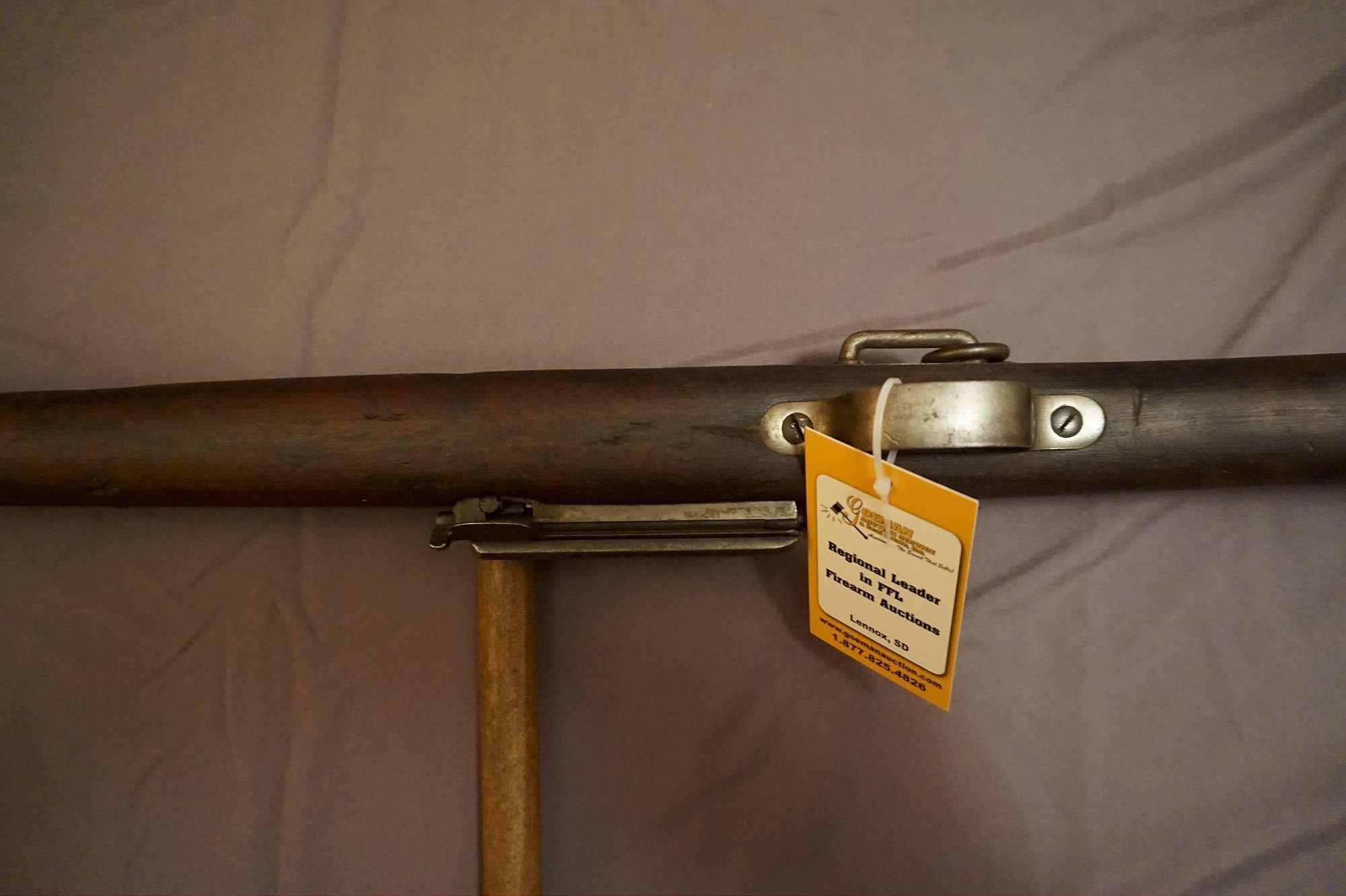 US Springfield Armory M.  1896 Saddle Ring Carbine B/A .30-40Krag Rifle