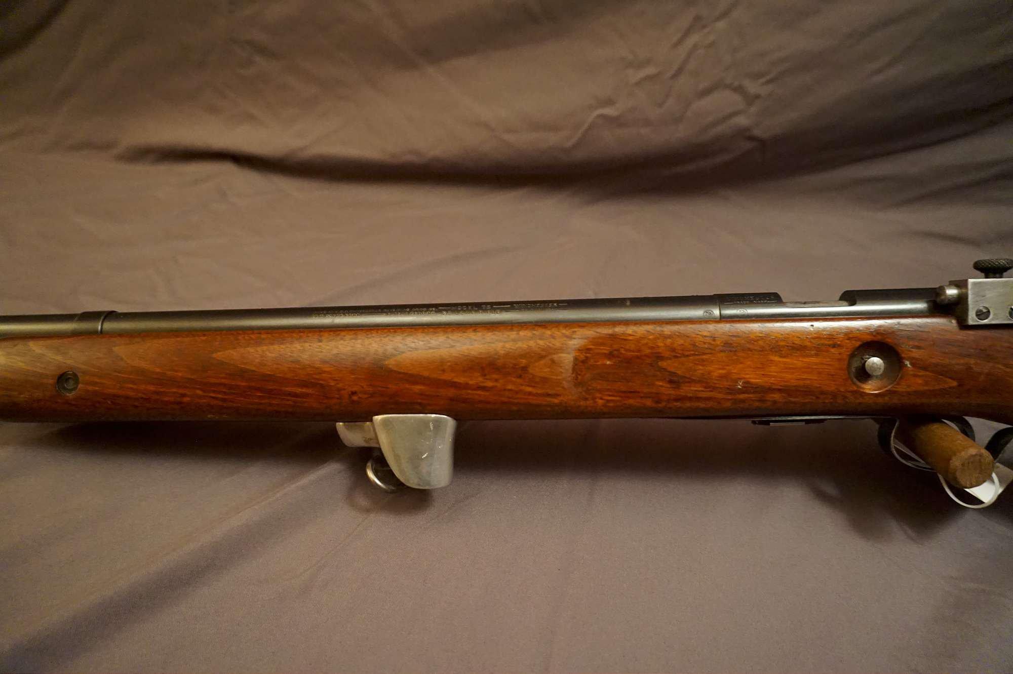 Winchester M.  75 .22 Target B/A Rifle