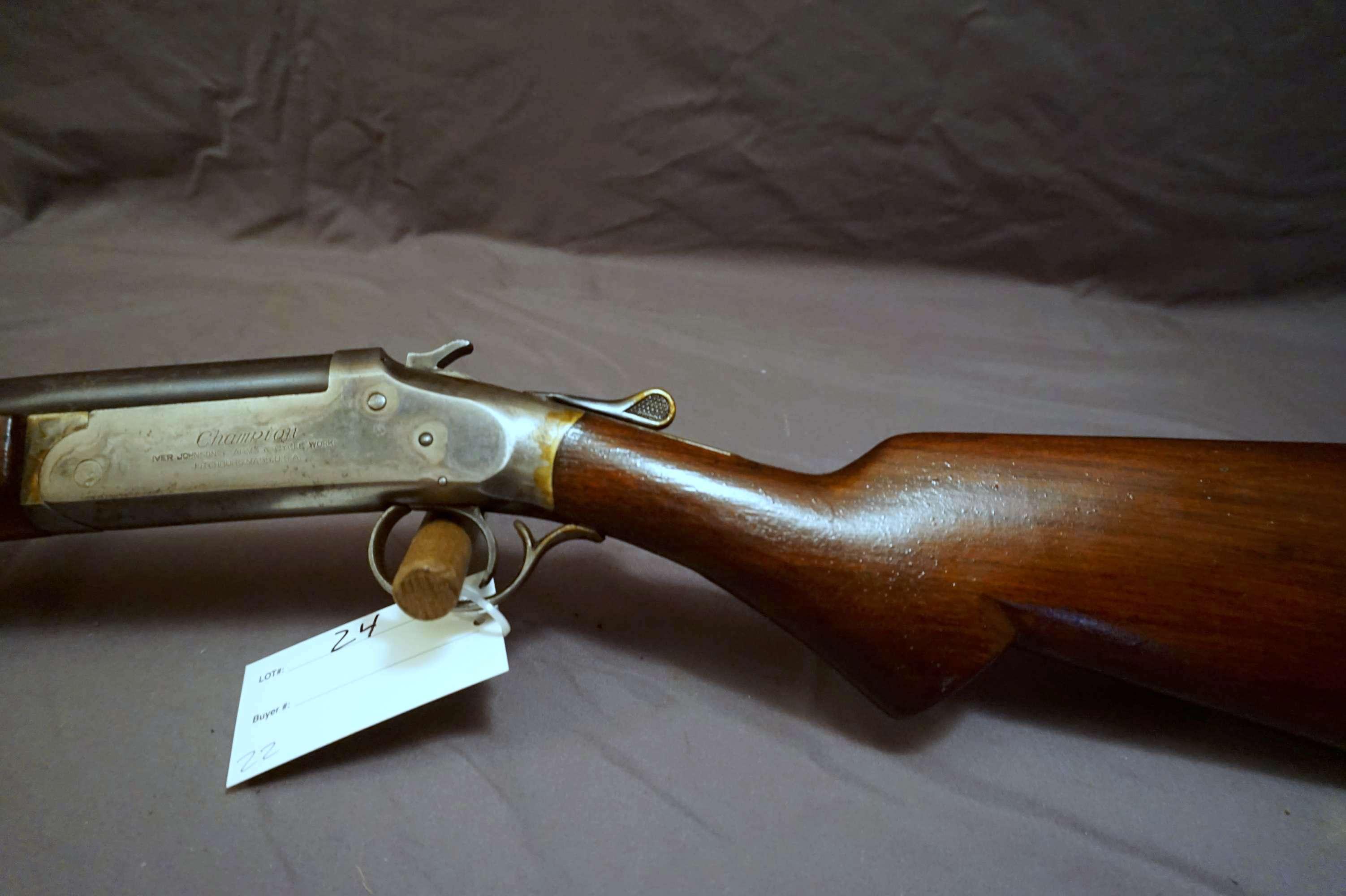 Iver Johnson Champion 12ga Single Shot Shotgun