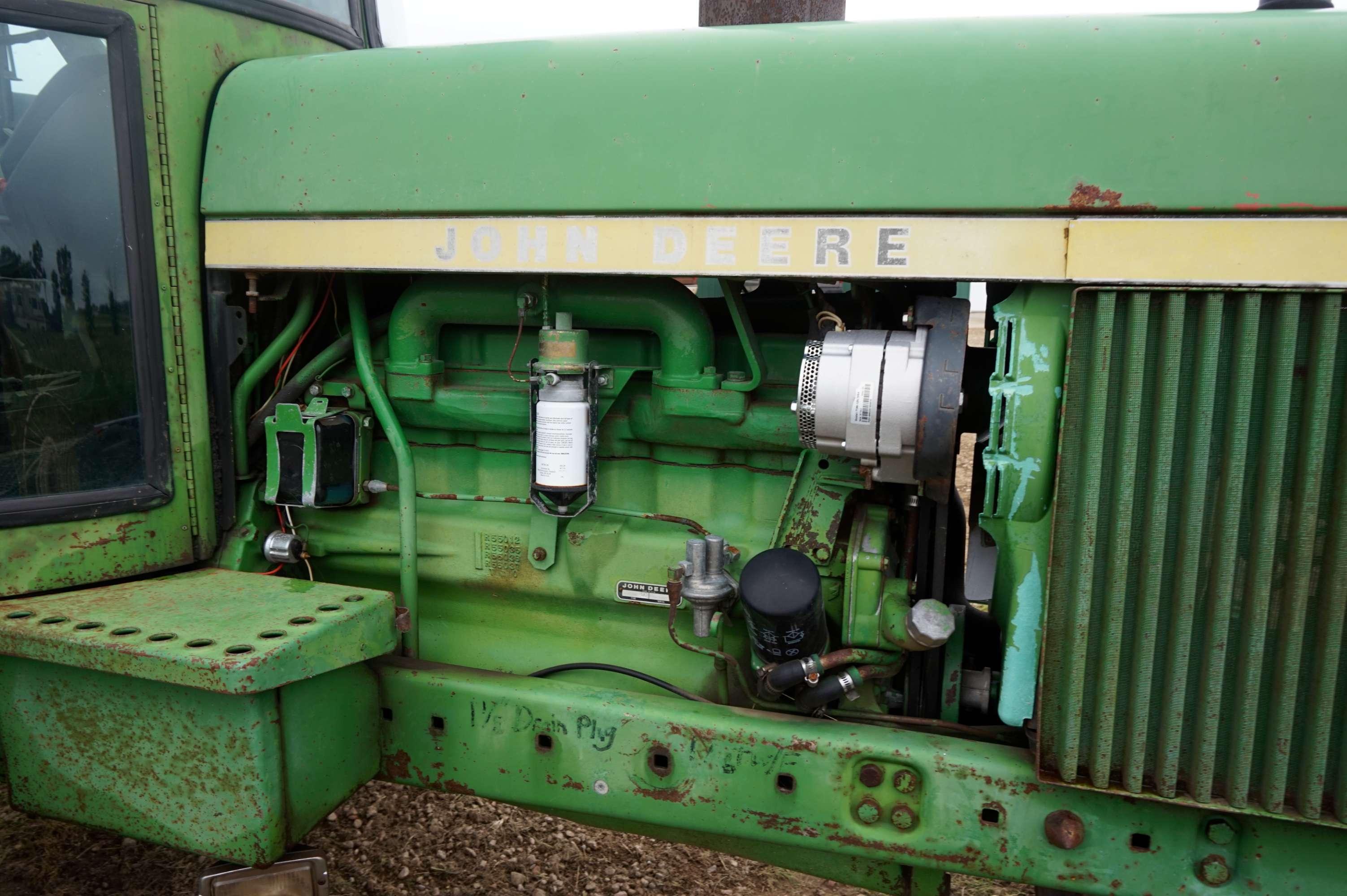 73 John Deere 4030 diesel Tractor w/cab