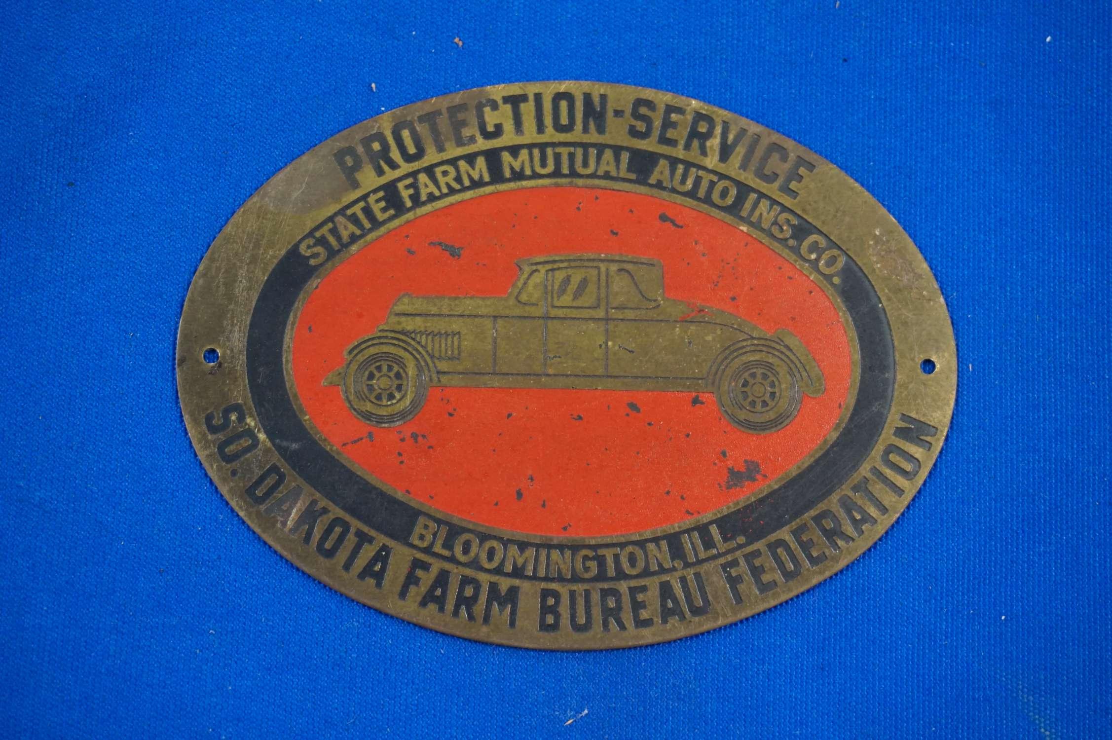 9 State Farm Mutual Auto Insurance Company Brass Advertising