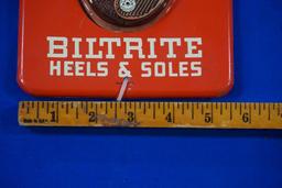 Biltrite Heels & Soles Tin Thermometer