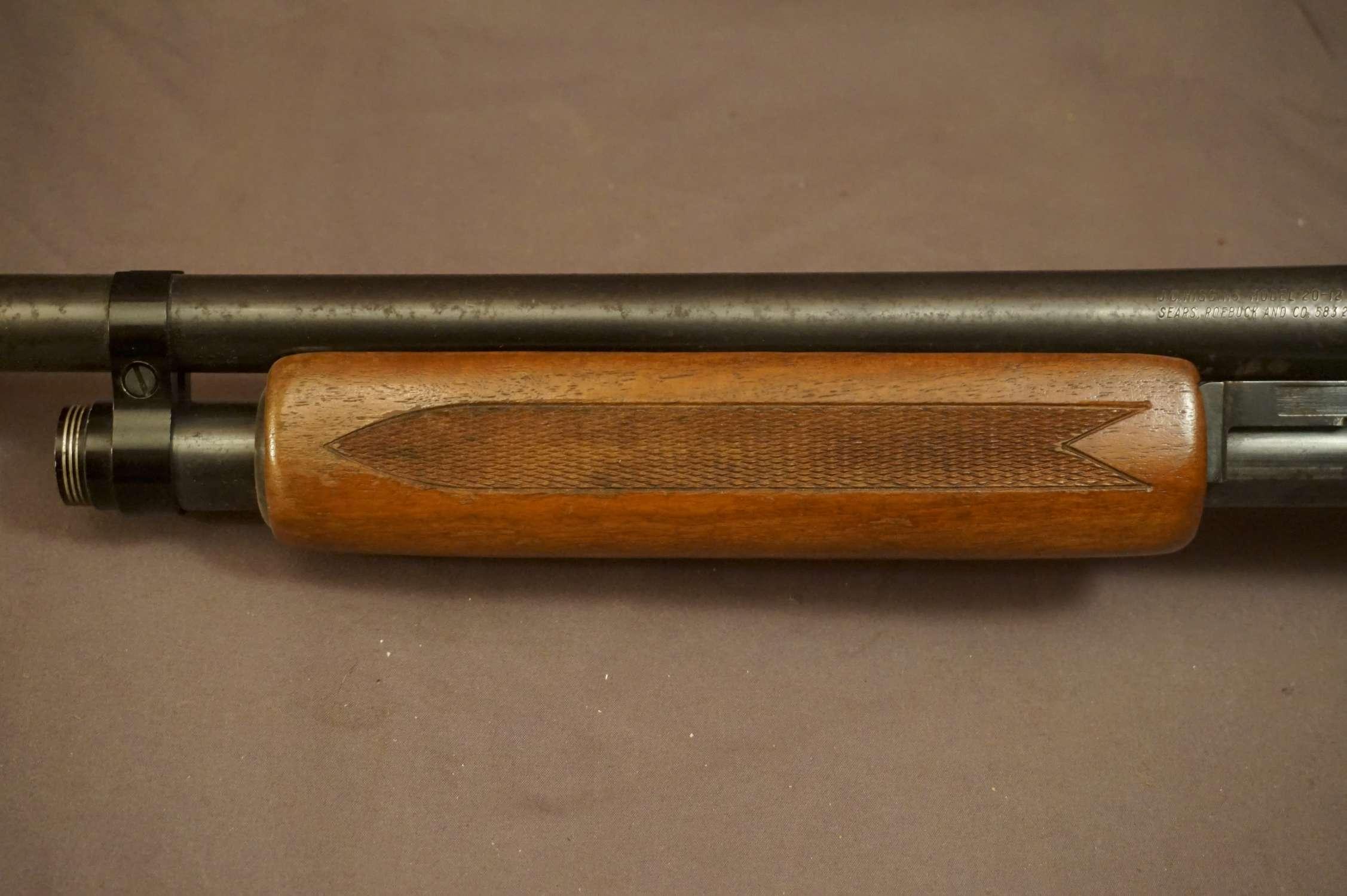 JC Higgins M. 20 12ga Pump Shotgun