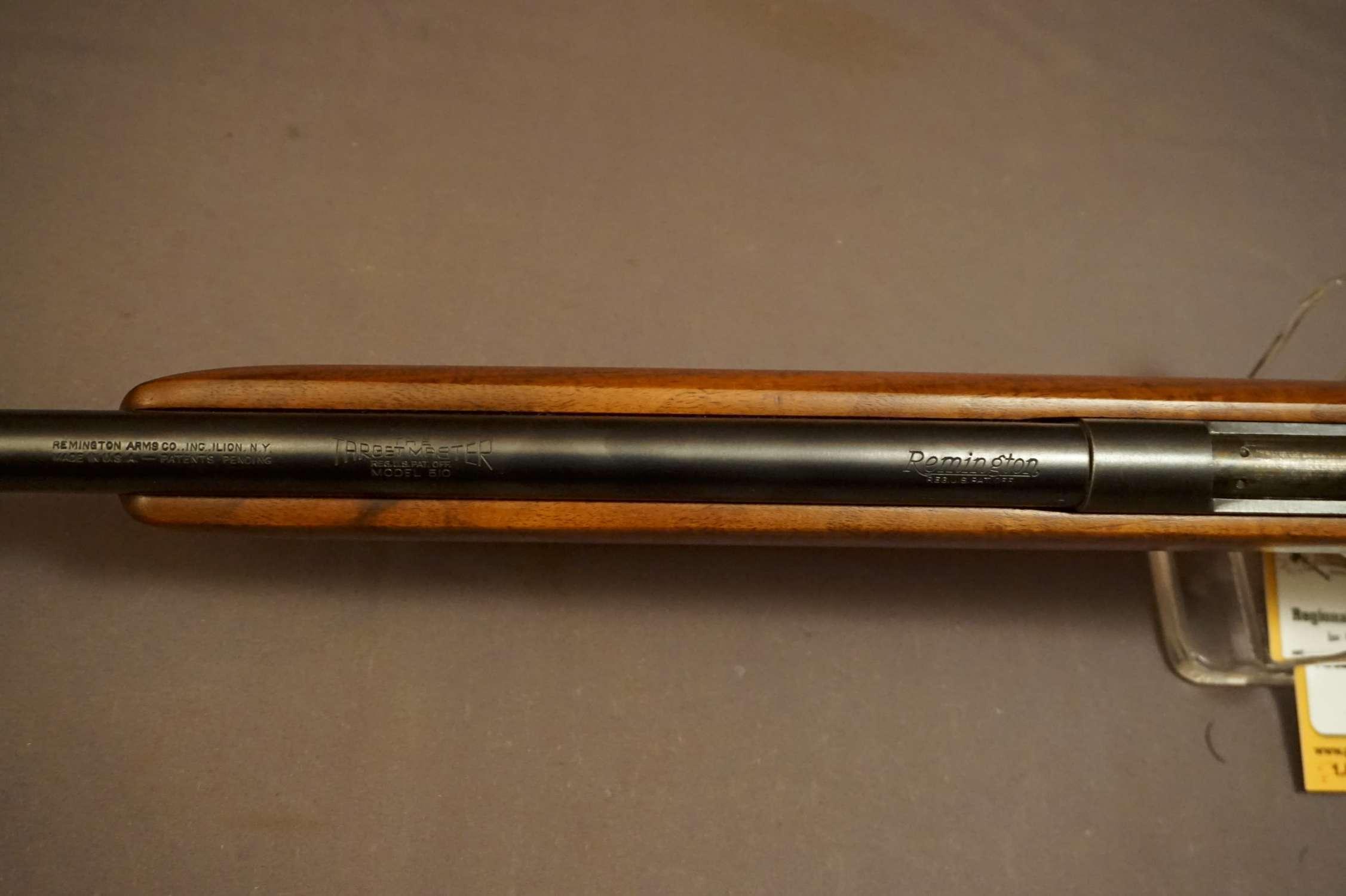 Remington TargetMaster M. 510 .22 Smooth Bore Shot Cartridge B/A Single Shot Rifle