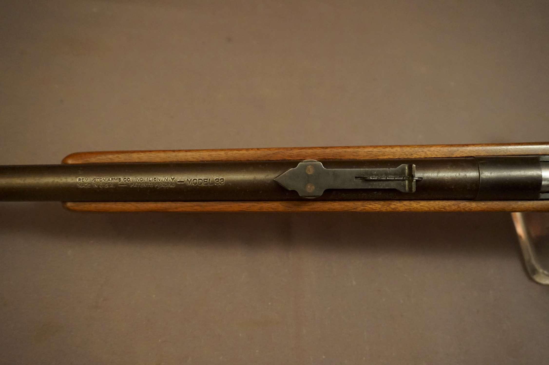 Remington M. 33 B/A Single Shot Rifle