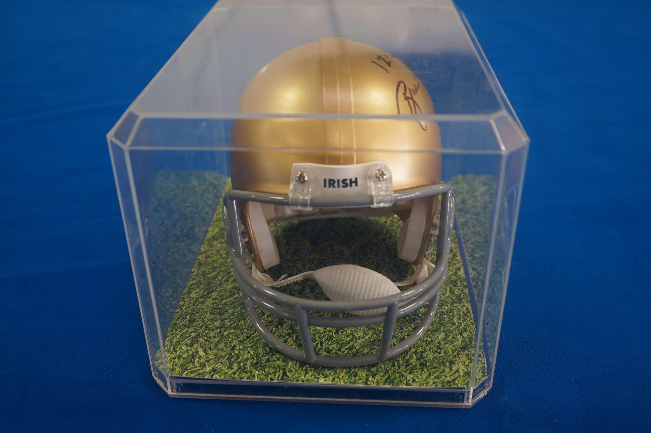 Brian Kelly Autographed Helmet