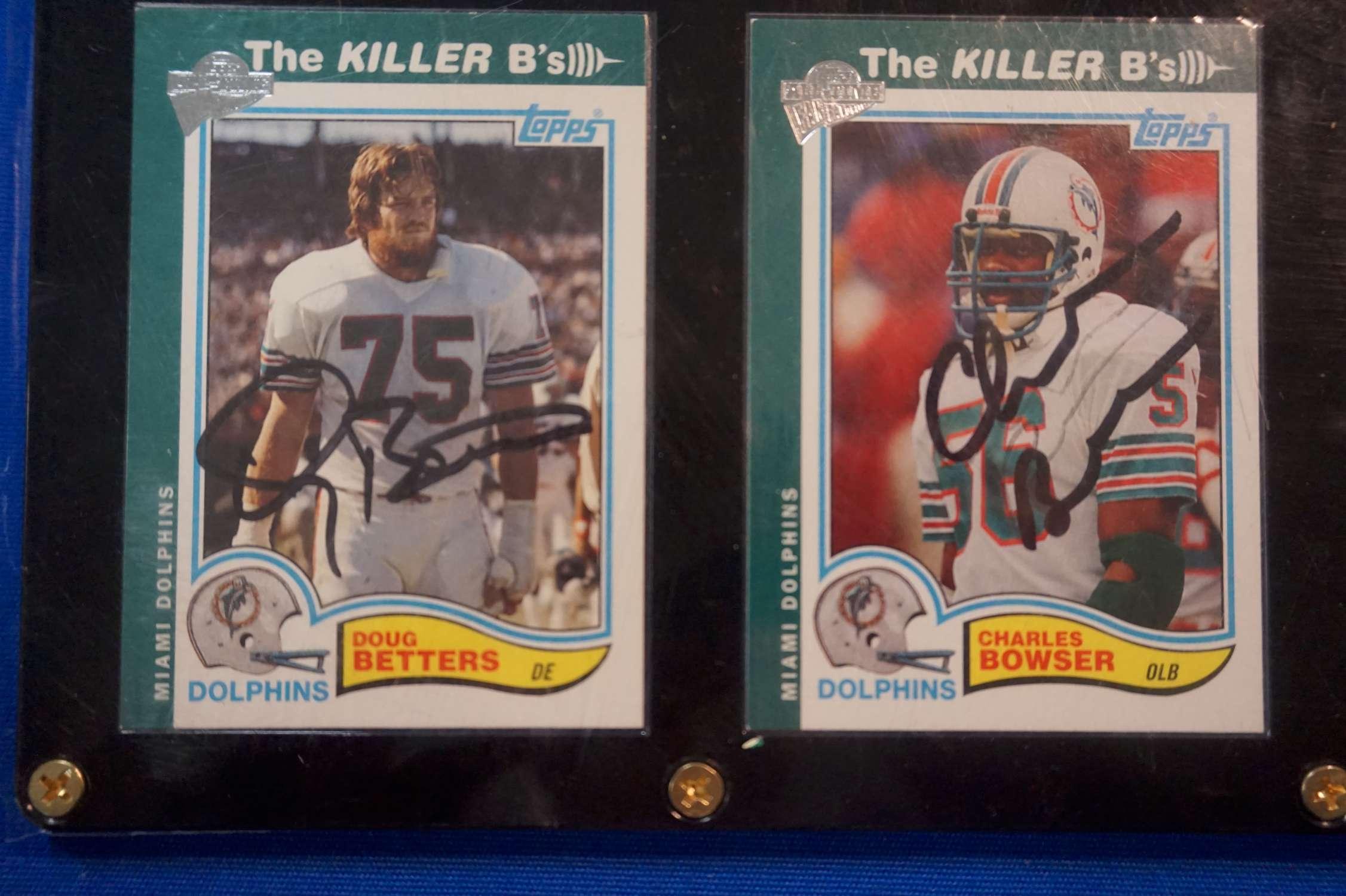 Miami Dolphins The Killer Bees 4 card