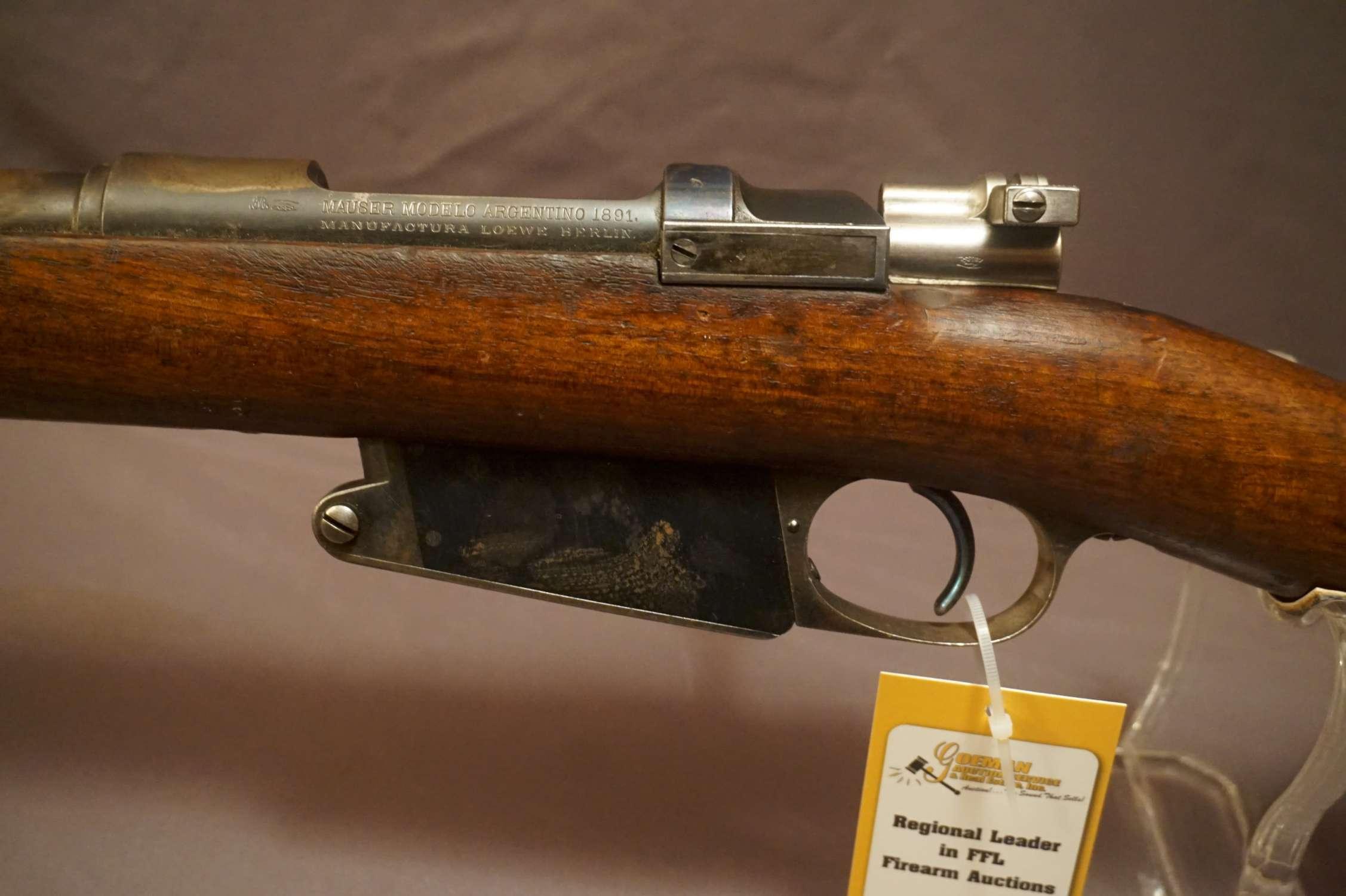 Argentine Mauser M. 1891 8mm B/A Rifle