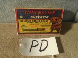 Winchester “Bear Box” .30 Army 30-40 Krag – Empty Box