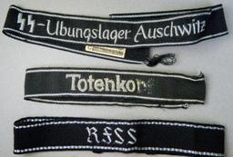 Grouping of Five (5) German Cuff Titles